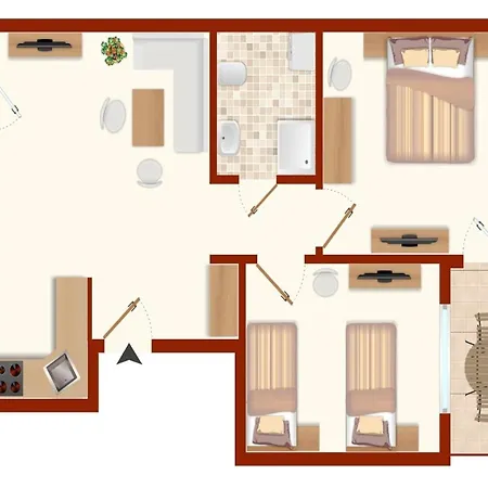 Sehmuschel Apartment Schonberg in Holstein